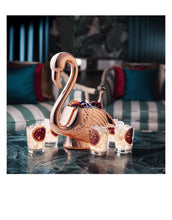 Load image into Gallery viewer, Elyx Copper Flamingo Punch Bowl
